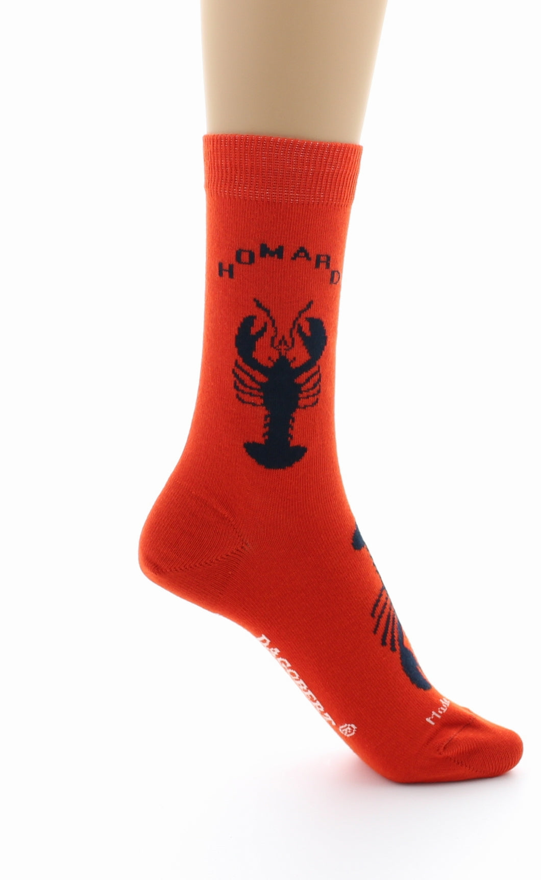 Chaussettes mixtes en coton Homard Minium MINIUM