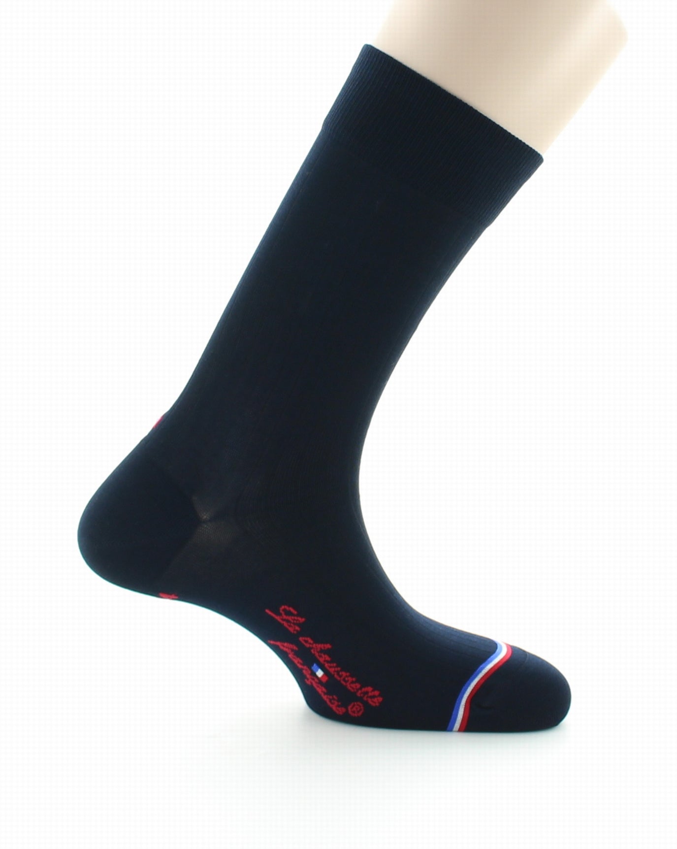 Chaussettes mixtes en fil d'Écosse Opéra Marine MARINE