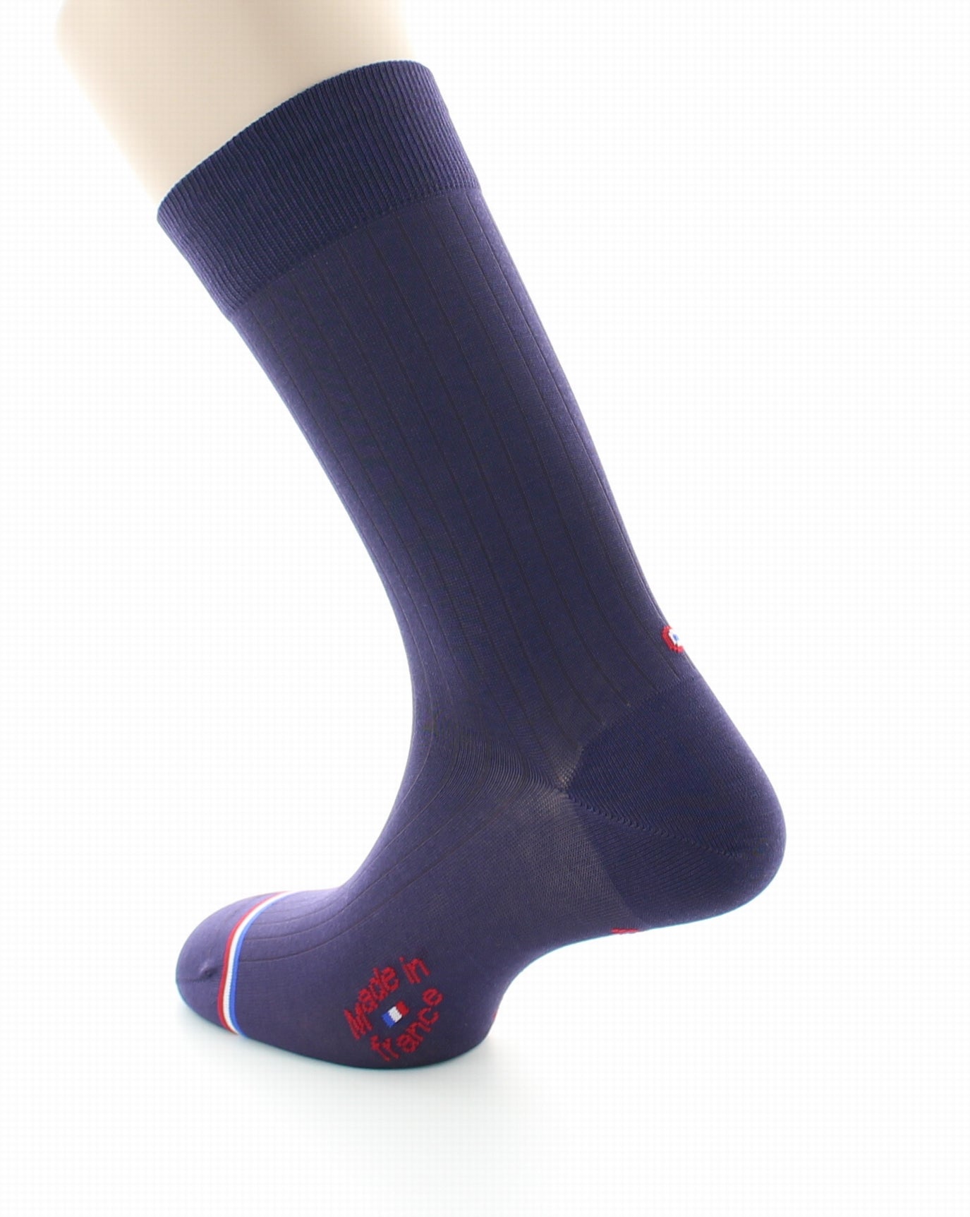 Chaussettes mixtes en fil d'Écosse Pigalle Raisin RAISIN