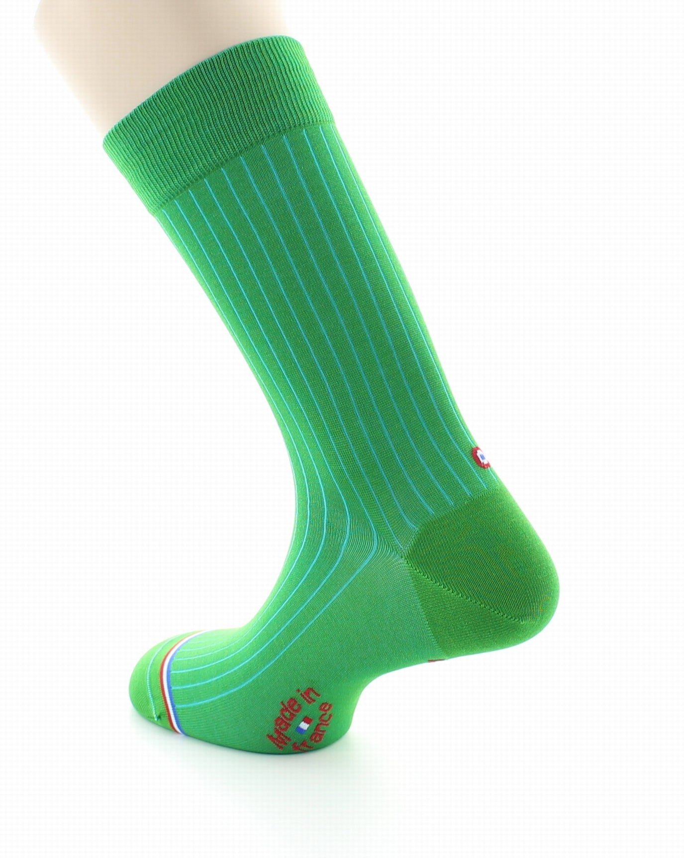 Chaussettes mixtes en fil d'Écosse Pigalle Vert VERT