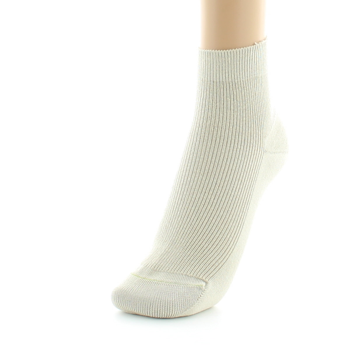 Chaussettes mixtes en pur Coton Bio BEIGE