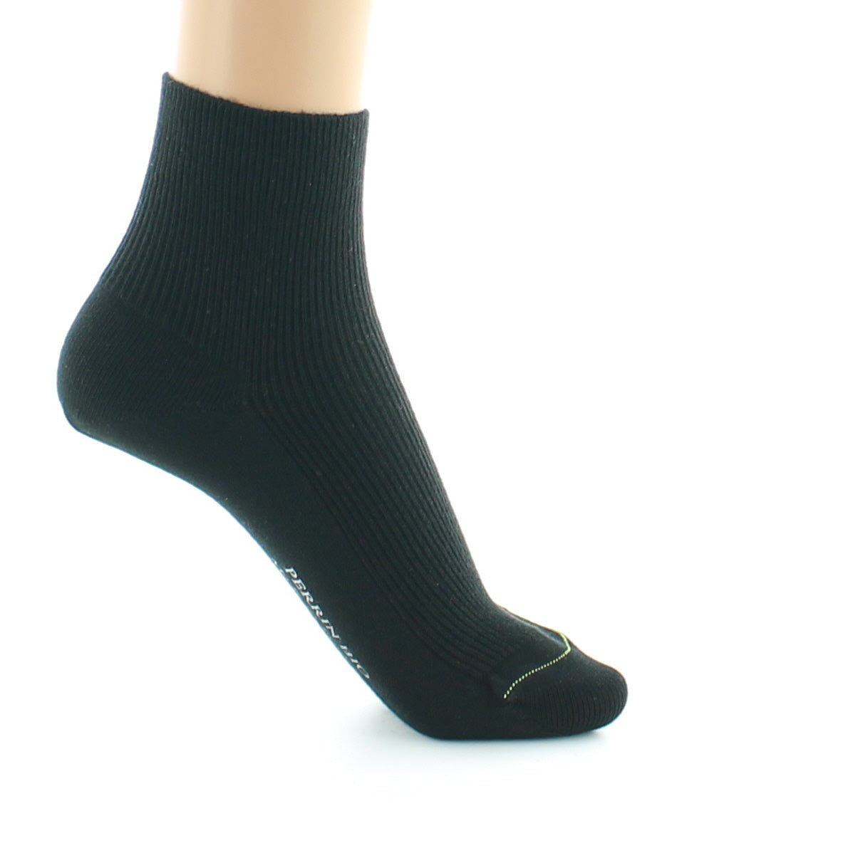 Chaussettes mixtes en pur Coton Bio NOIR