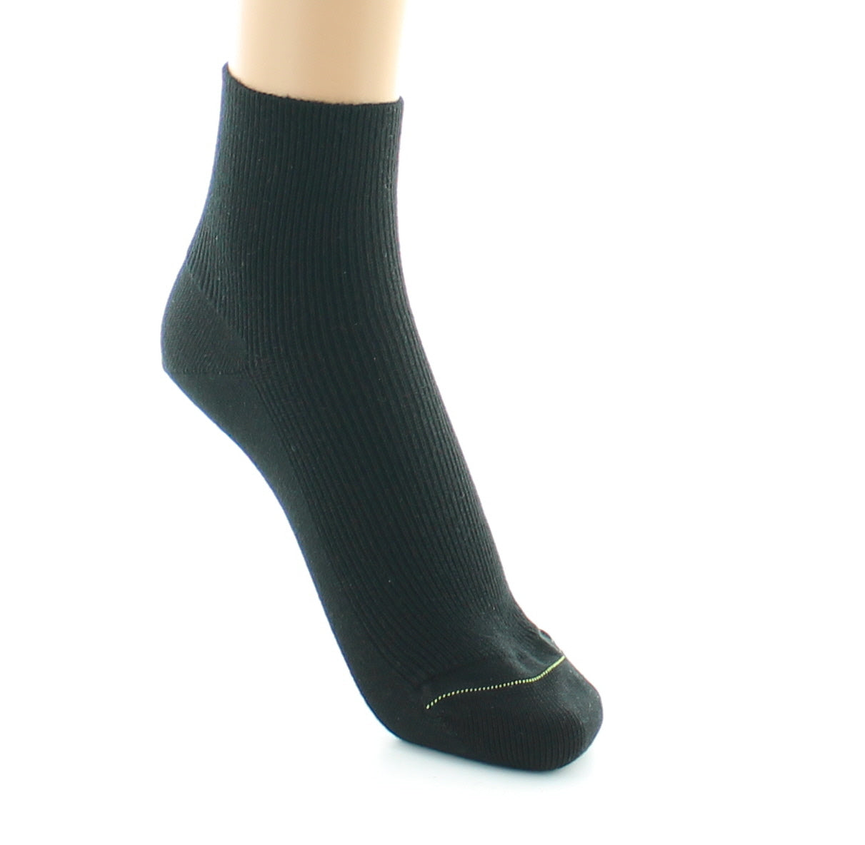 Chaussettes mixtes en pur Coton Bio NOIR