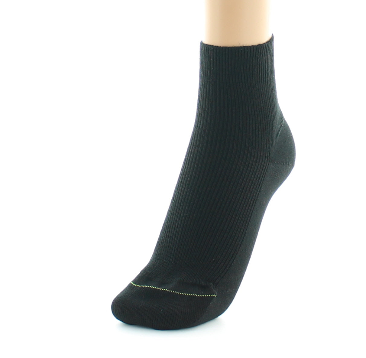 Chaussettes mixtes en pur Coton Bio NOIR