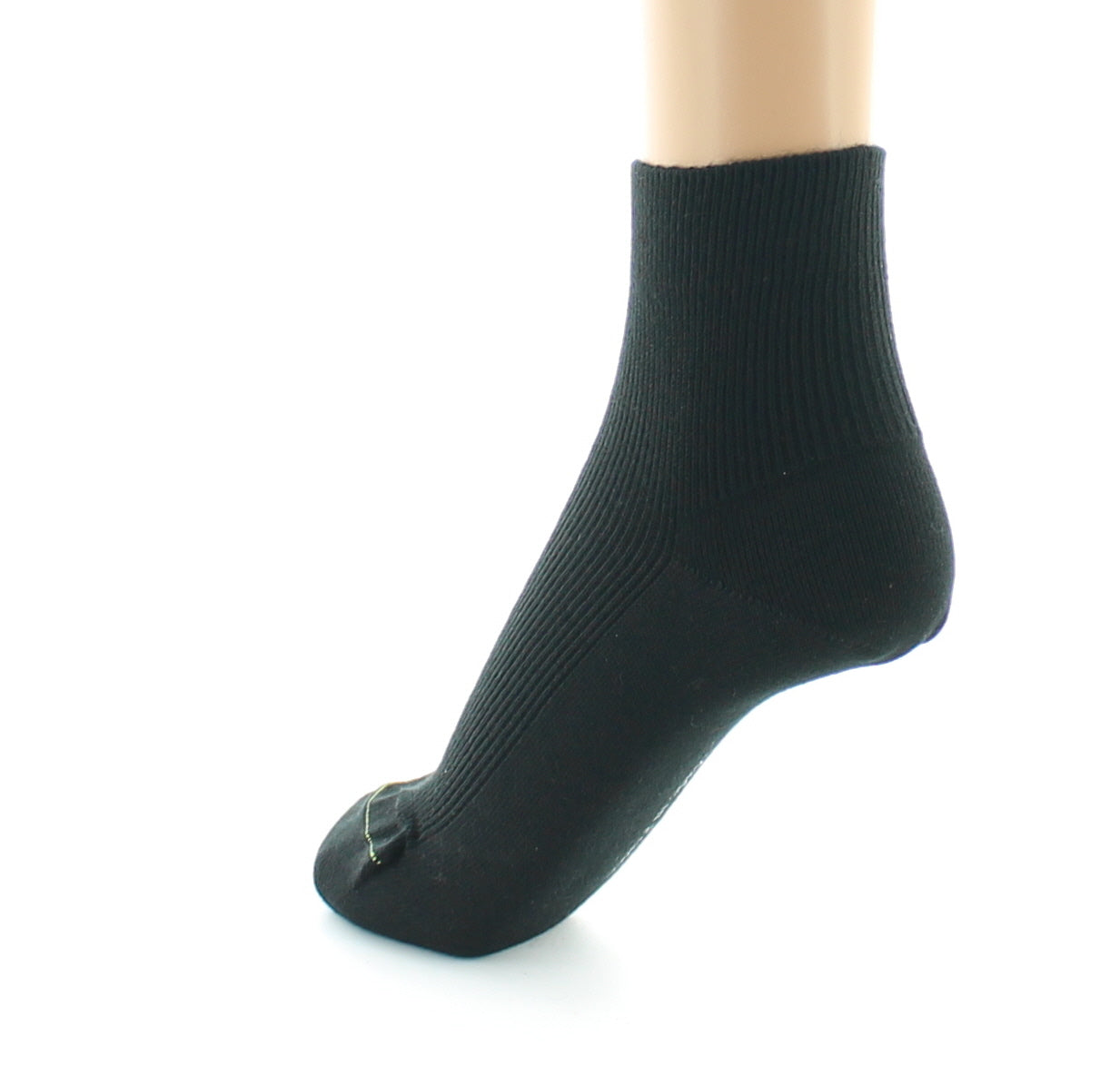 Chaussettes mixtes en pur Coton Bio NOIR