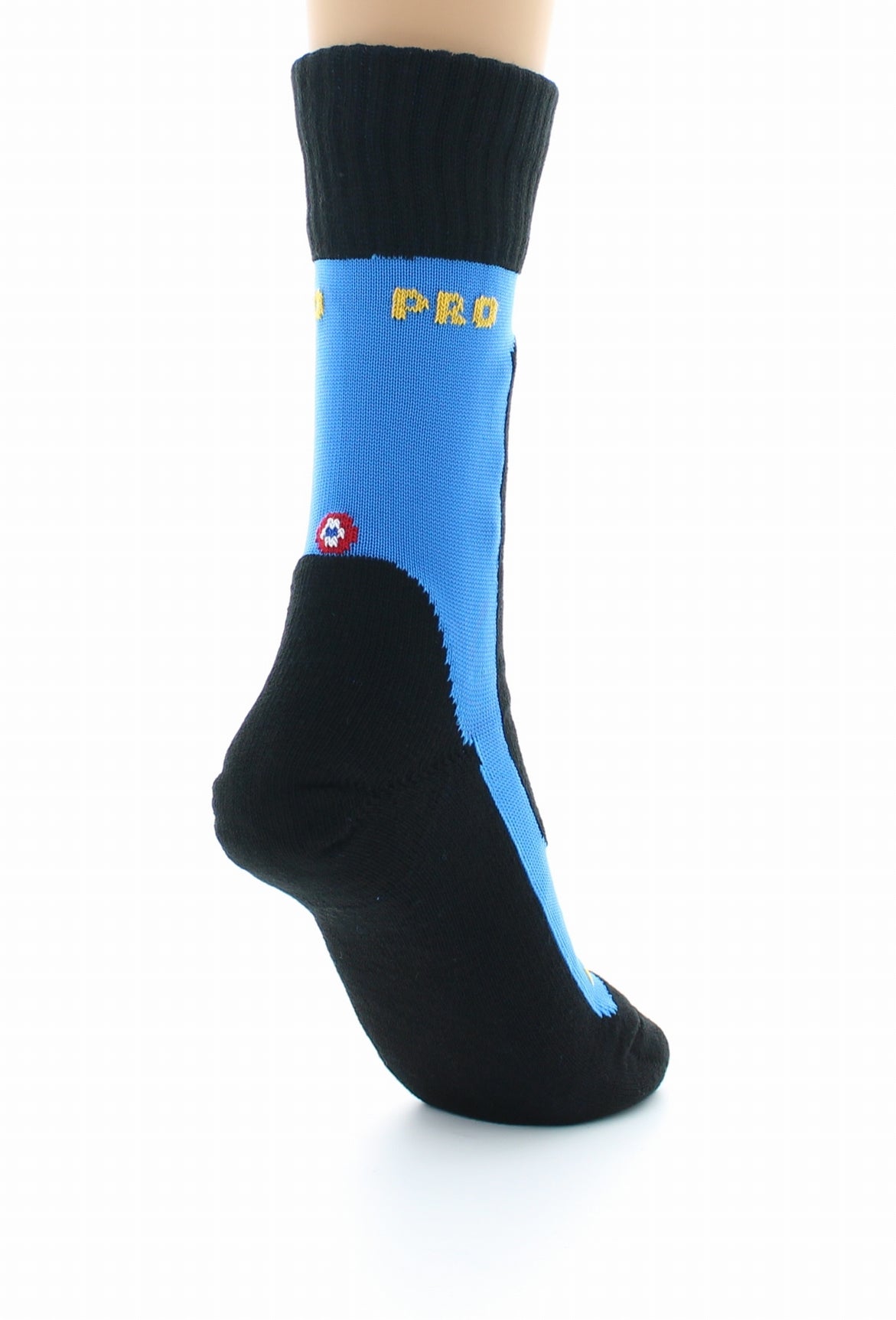 Chaussettes Pro Coton longues fibres BLEU VIF