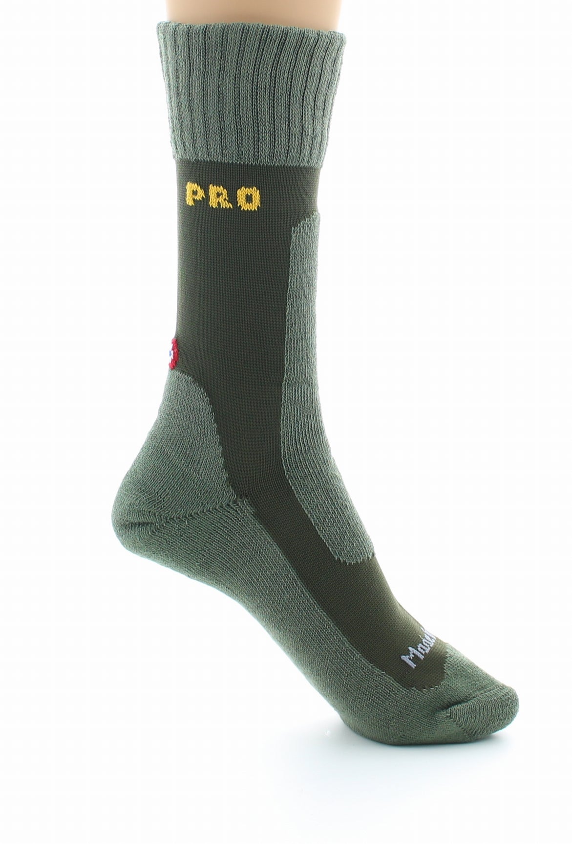 Chaussettes Pro Coton longues fibres KAKI