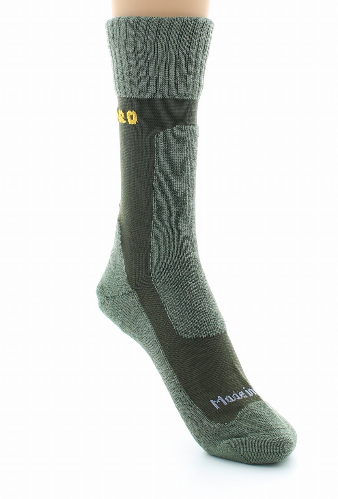 Chaussettes Pro Coton longues fibres KAKI