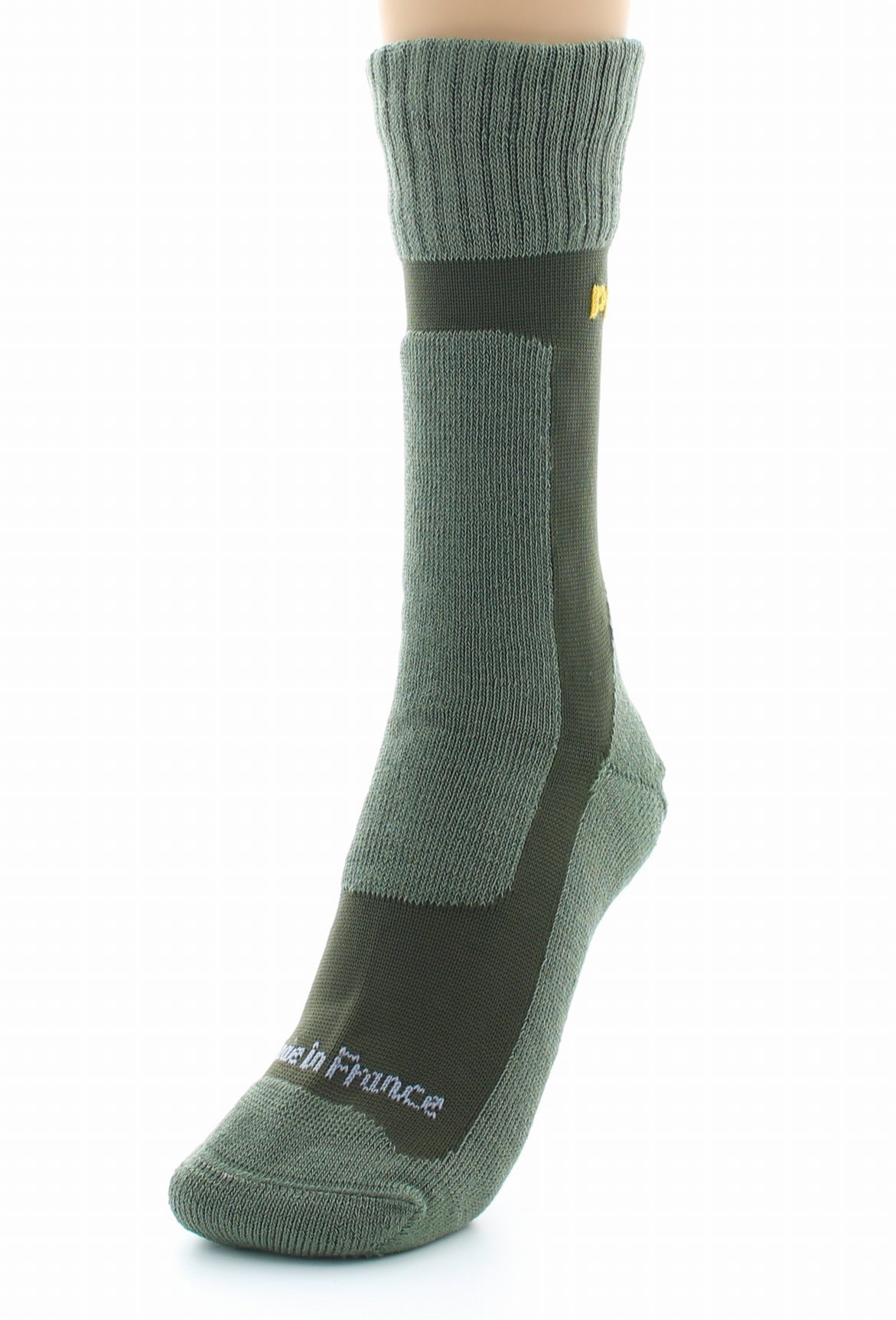 Chaussettes Pro Coton longues fibres KAKI