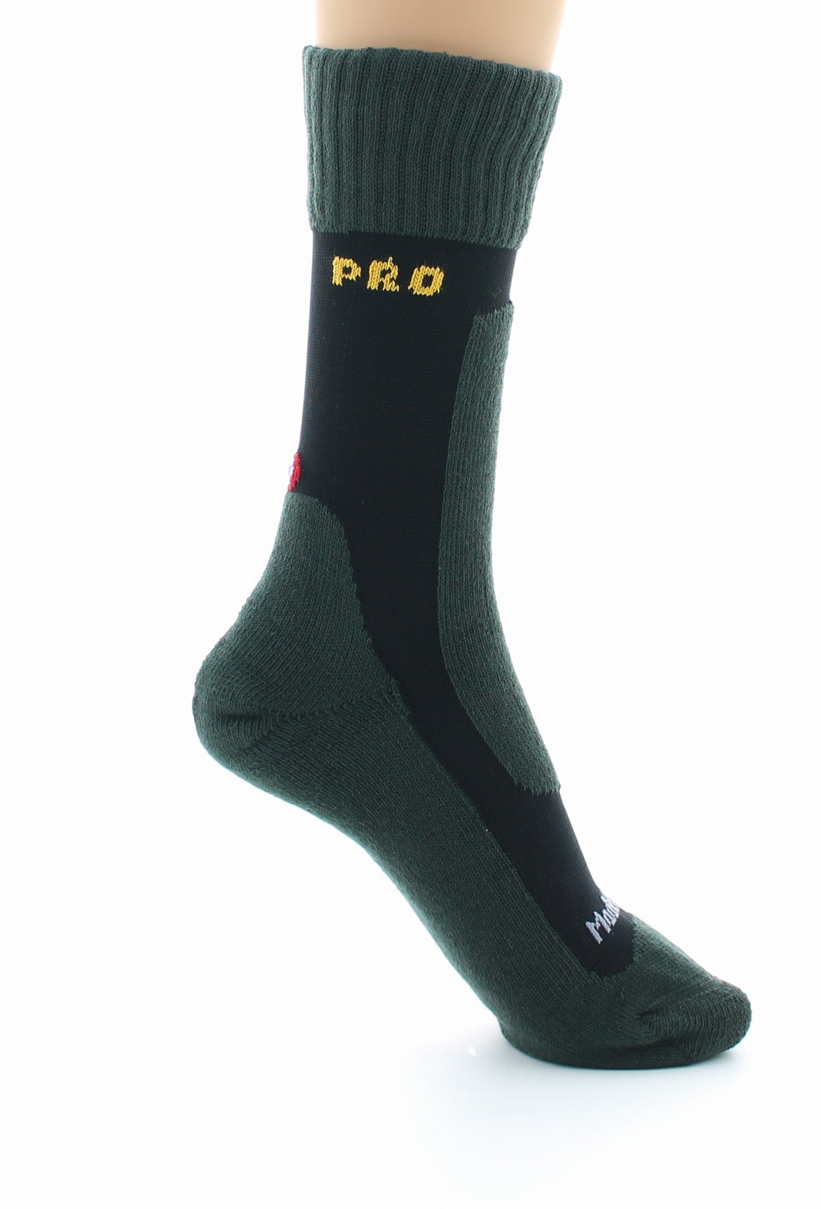 Chaussettes Pro Coton longues fibres NOIR