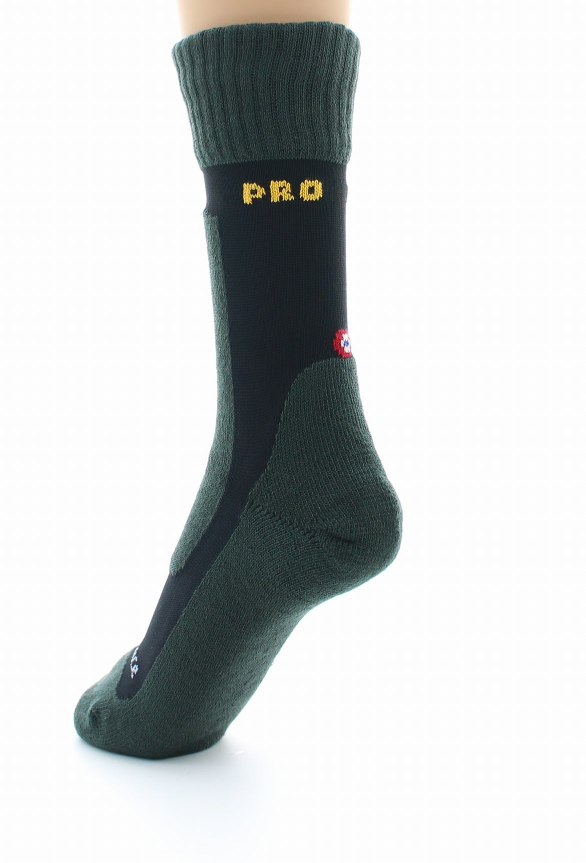 Chaussettes Pro Coton longues fibres NOIR