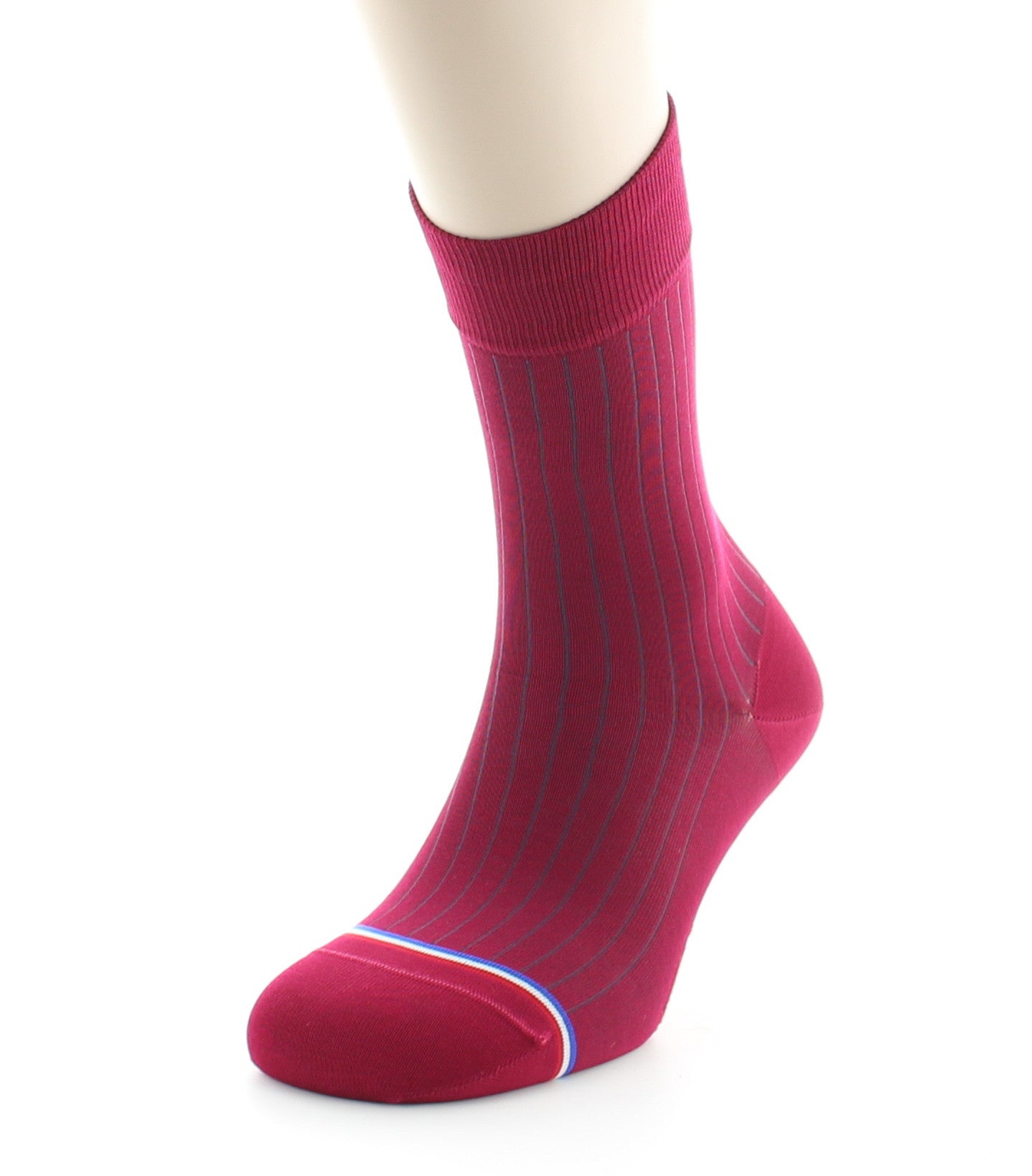 Chaussettes Saint Louis framboise FRAMBOISE