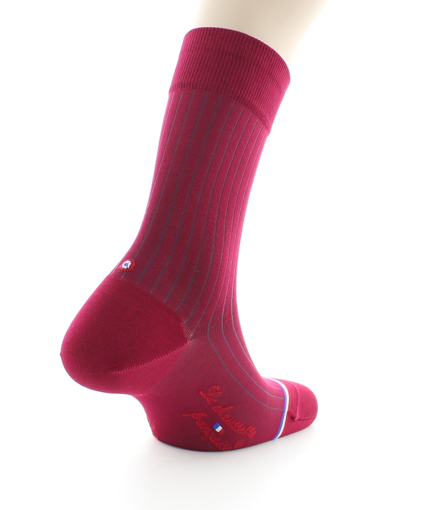 Chaussettes Saint Louis framboise FRAMBOISE