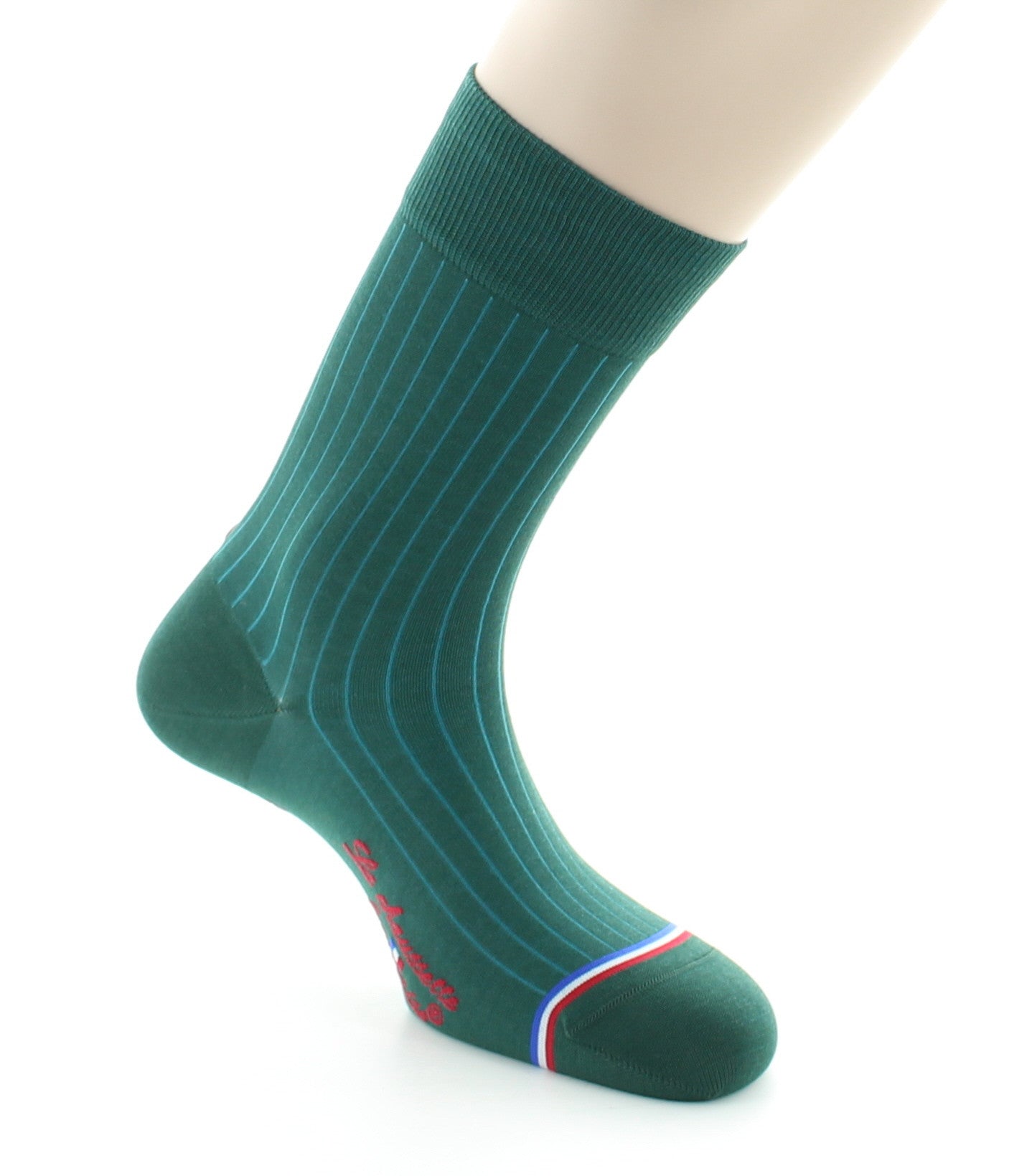 Chaussettes Saint Louis vert anglais VERT ANGLAIS