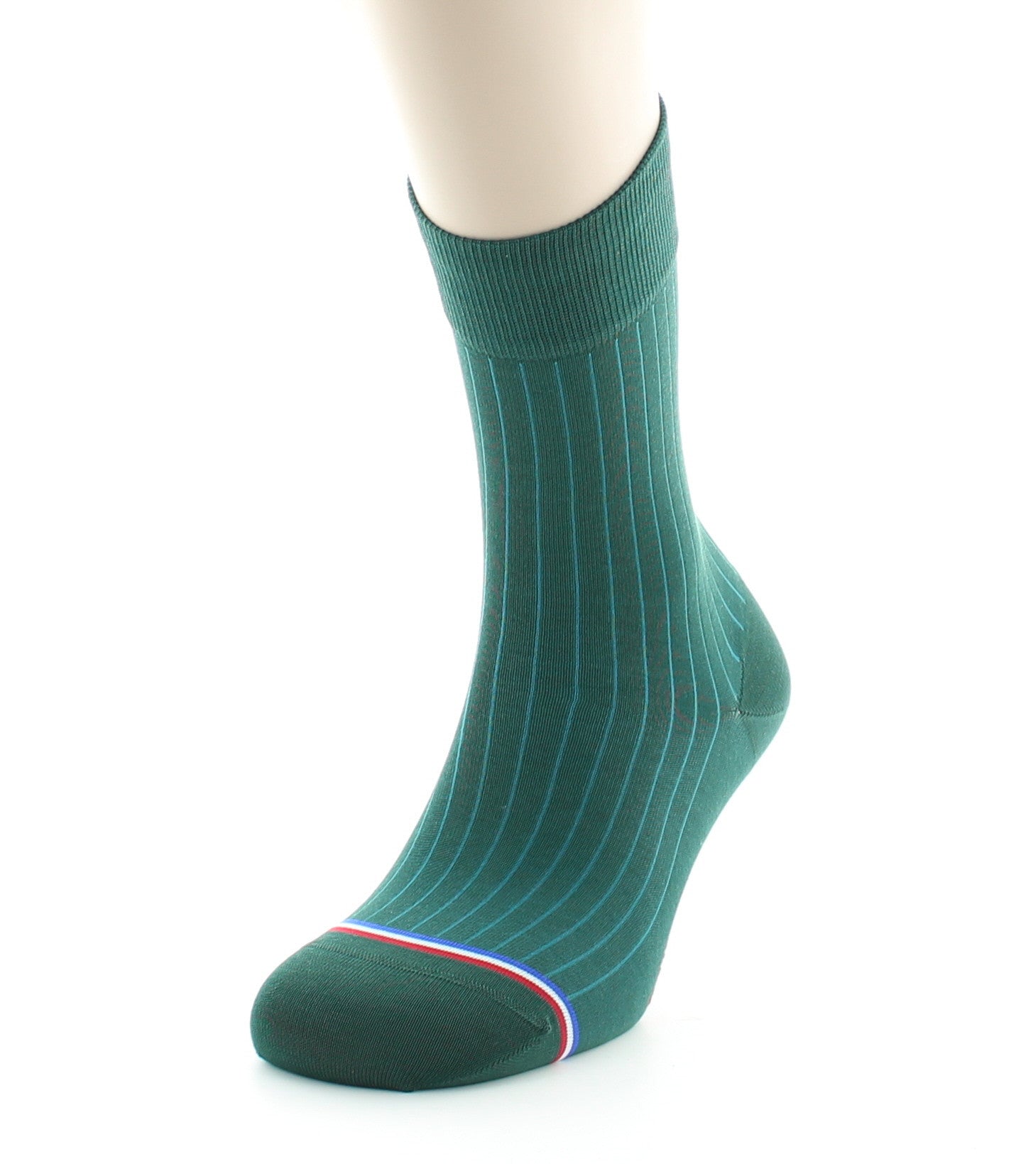 Chaussettes Saint Louis vert anglais VERT ANGLAIS