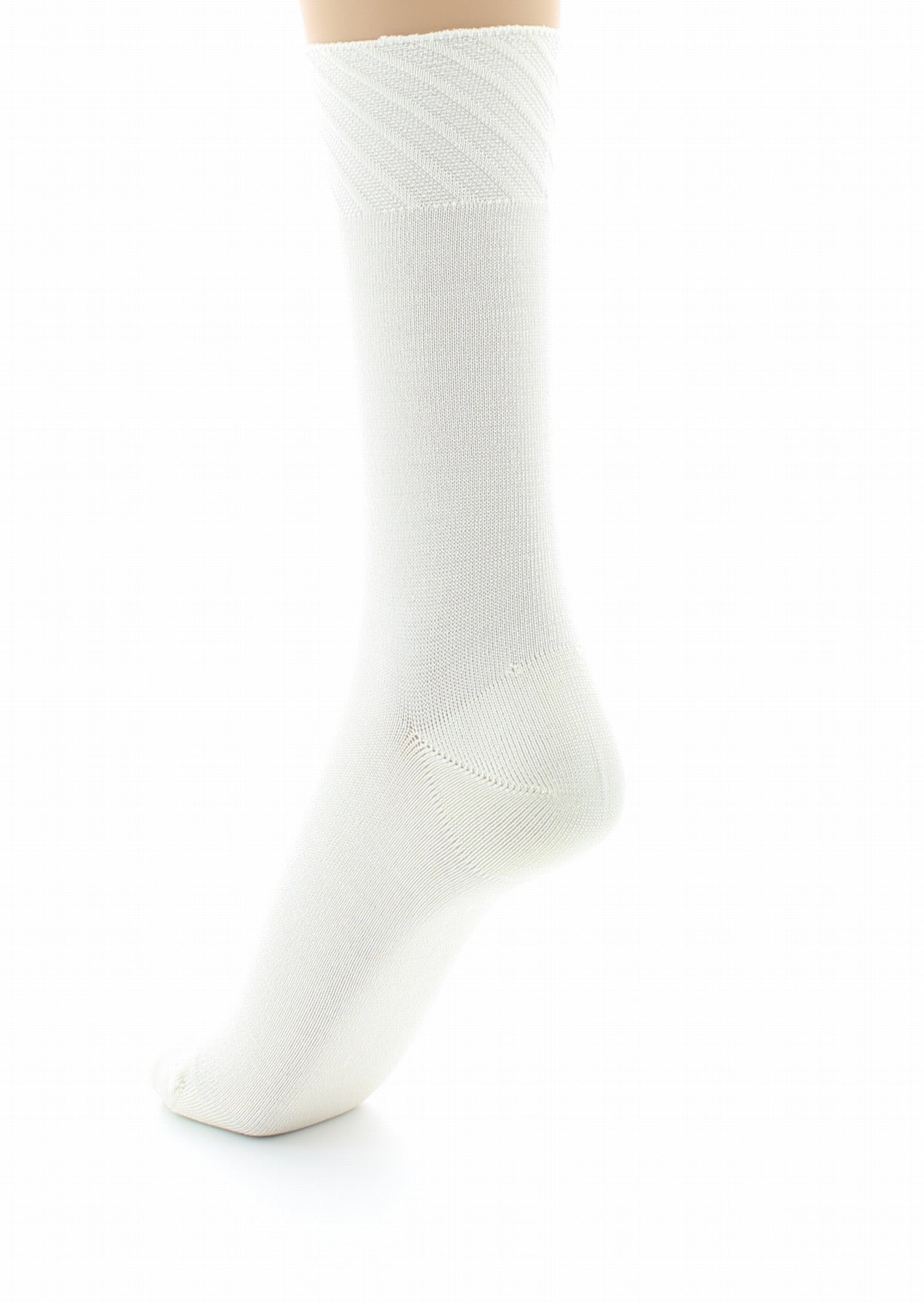 Chaussettes sans couture - Soie naturelle ECRU