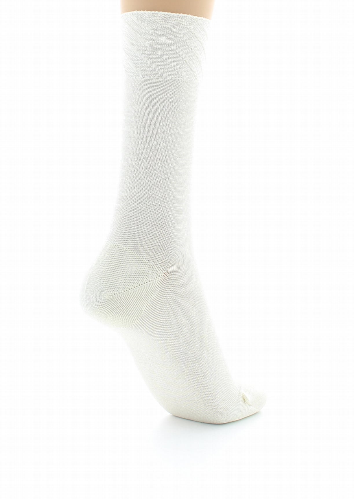 Chaussettes sans couture - Soie naturelle ECRU
