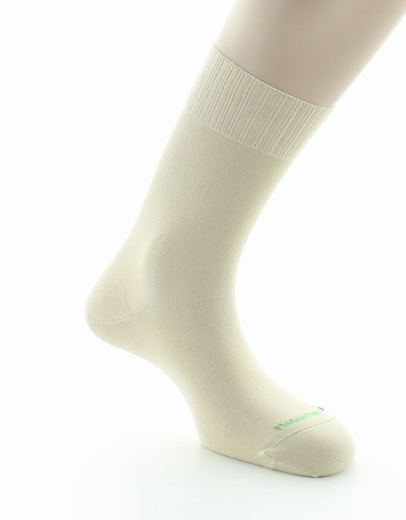 Chaussettes Sans élastique Pur Coton Bio SABLE