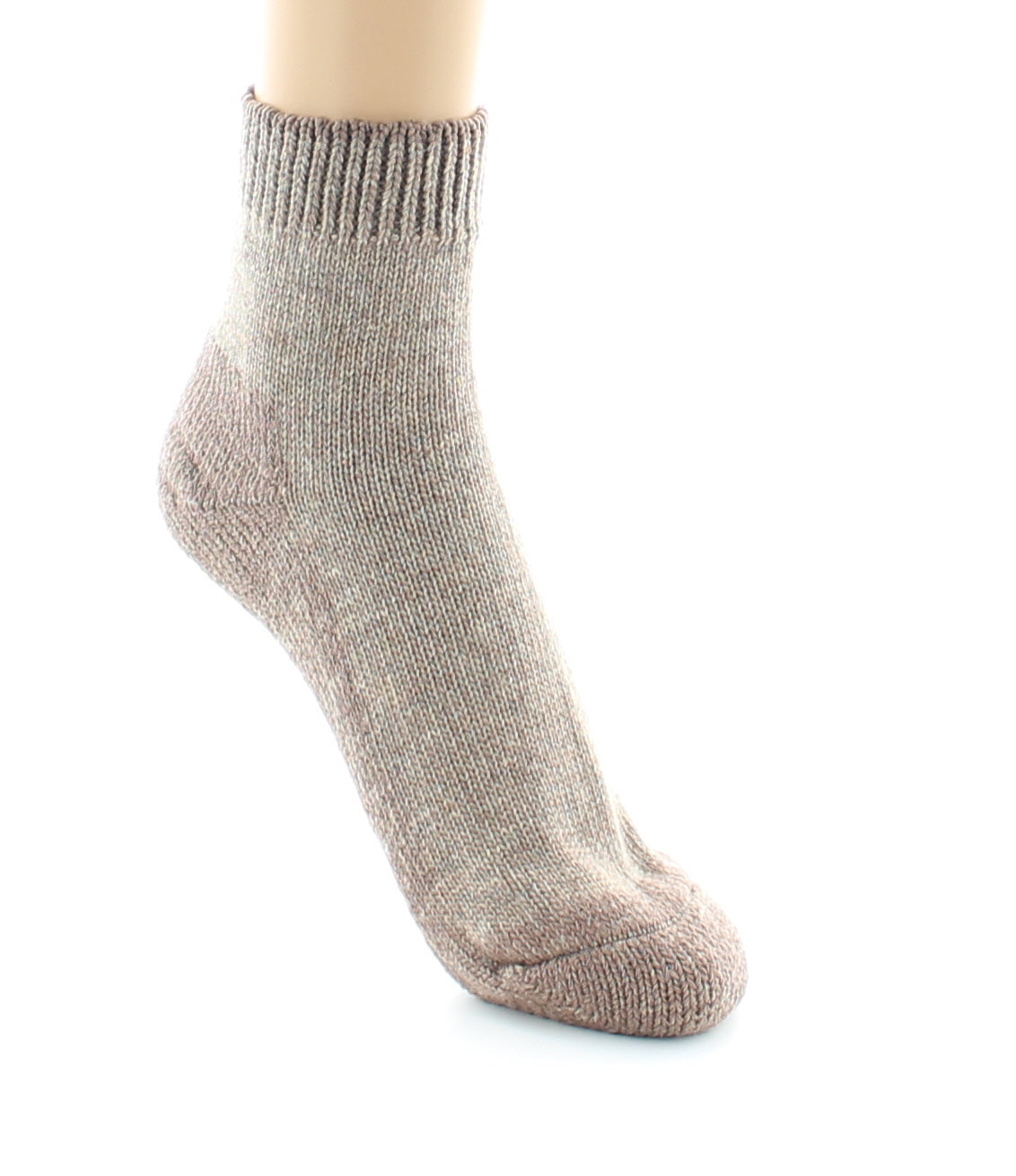 Chaussons à bottes mixtes intérieur doublé en coton BEIGE