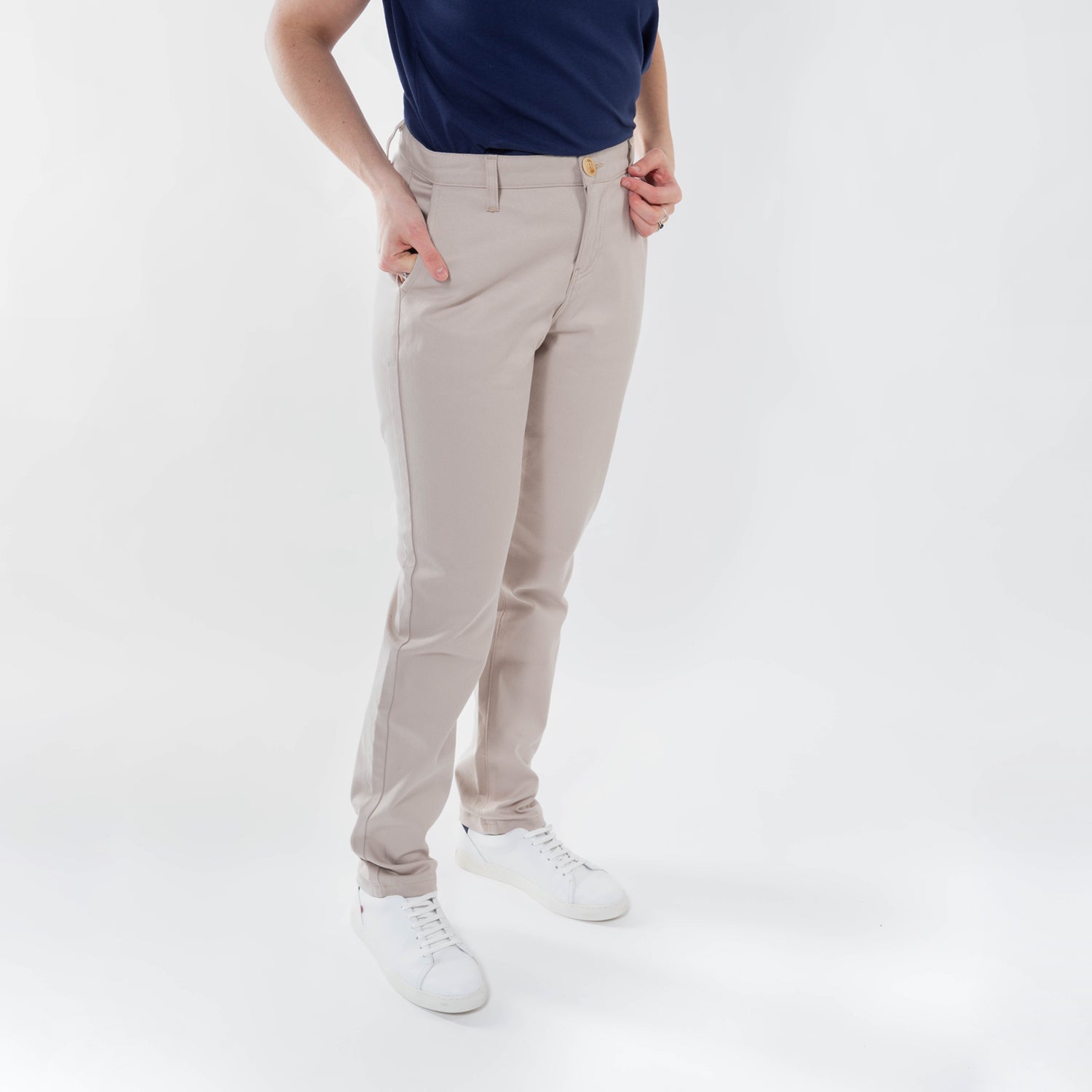 Chino ajusté 263 FiliDenim Flex naturel NATUREL