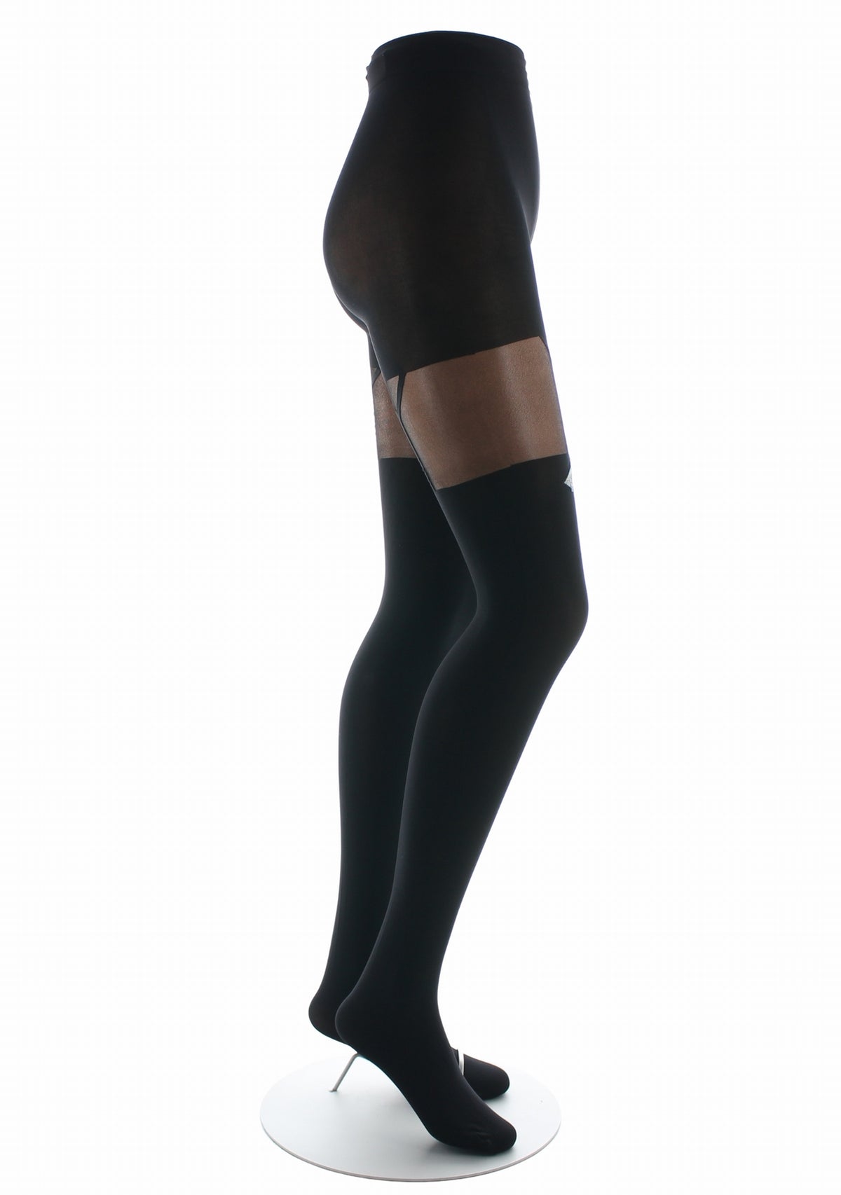Collants 40D Berthe Nœud noir/argent NOIR/ARGENT