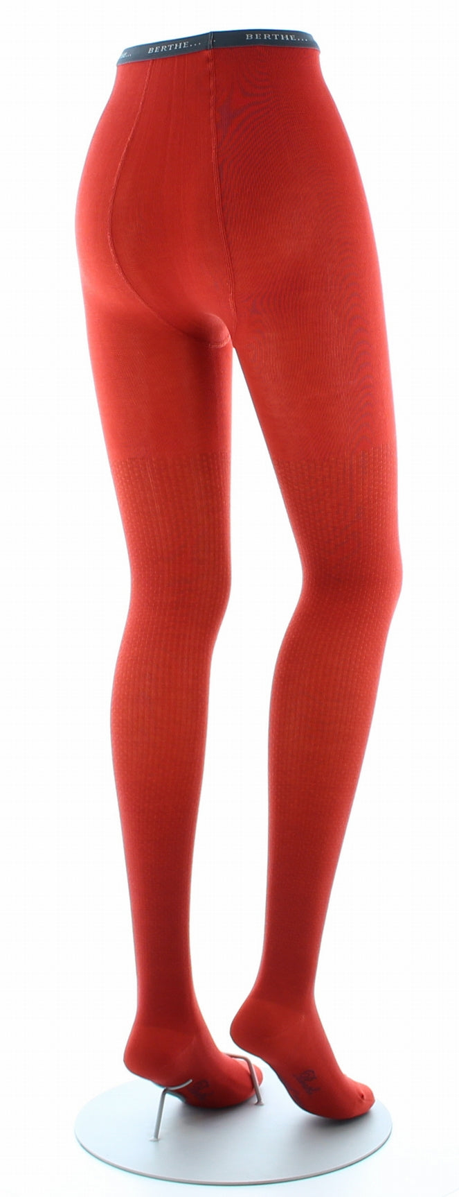 Collants en soie orange ORANGE