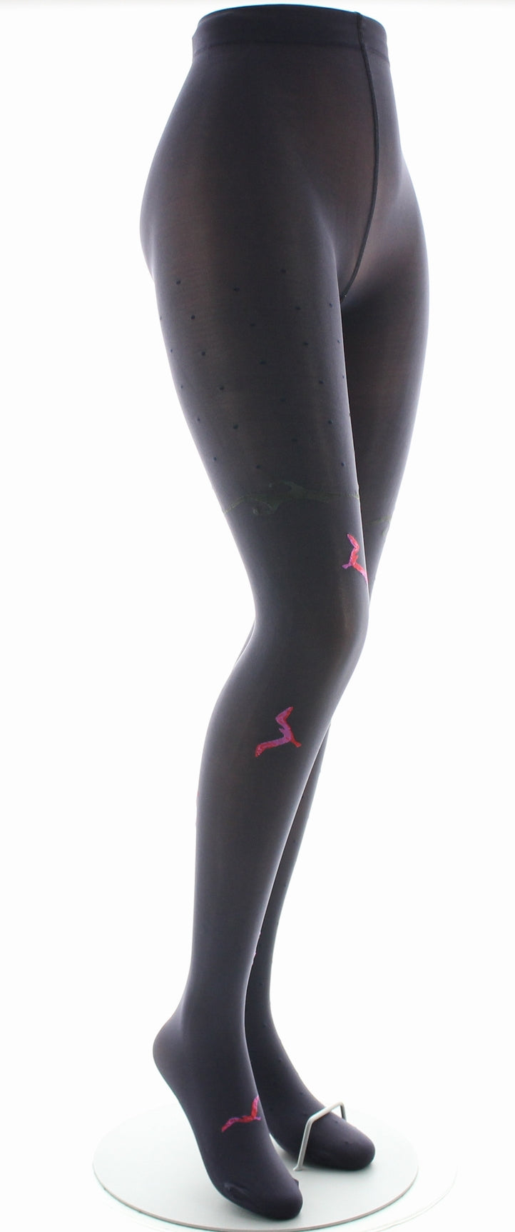 Collants femme 40D raisin mouette rose RAISIN