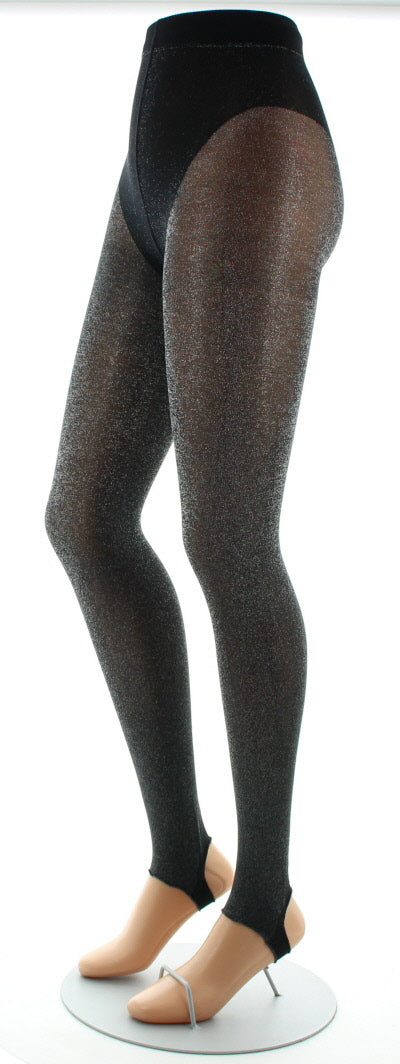 Collants fuseau scintillant 50 deniers NOIR