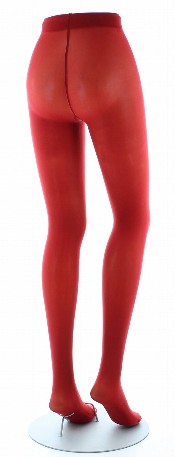 Collants semi-opaques rouge ROUGE