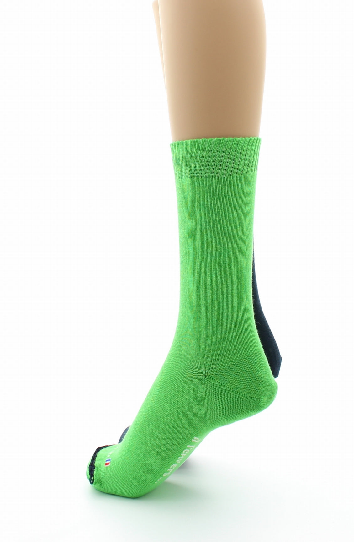 Doubles chaussettes réversibles Homard Marine Intérieur Vert Chlorophylle MARINE VERT CHLOROPH