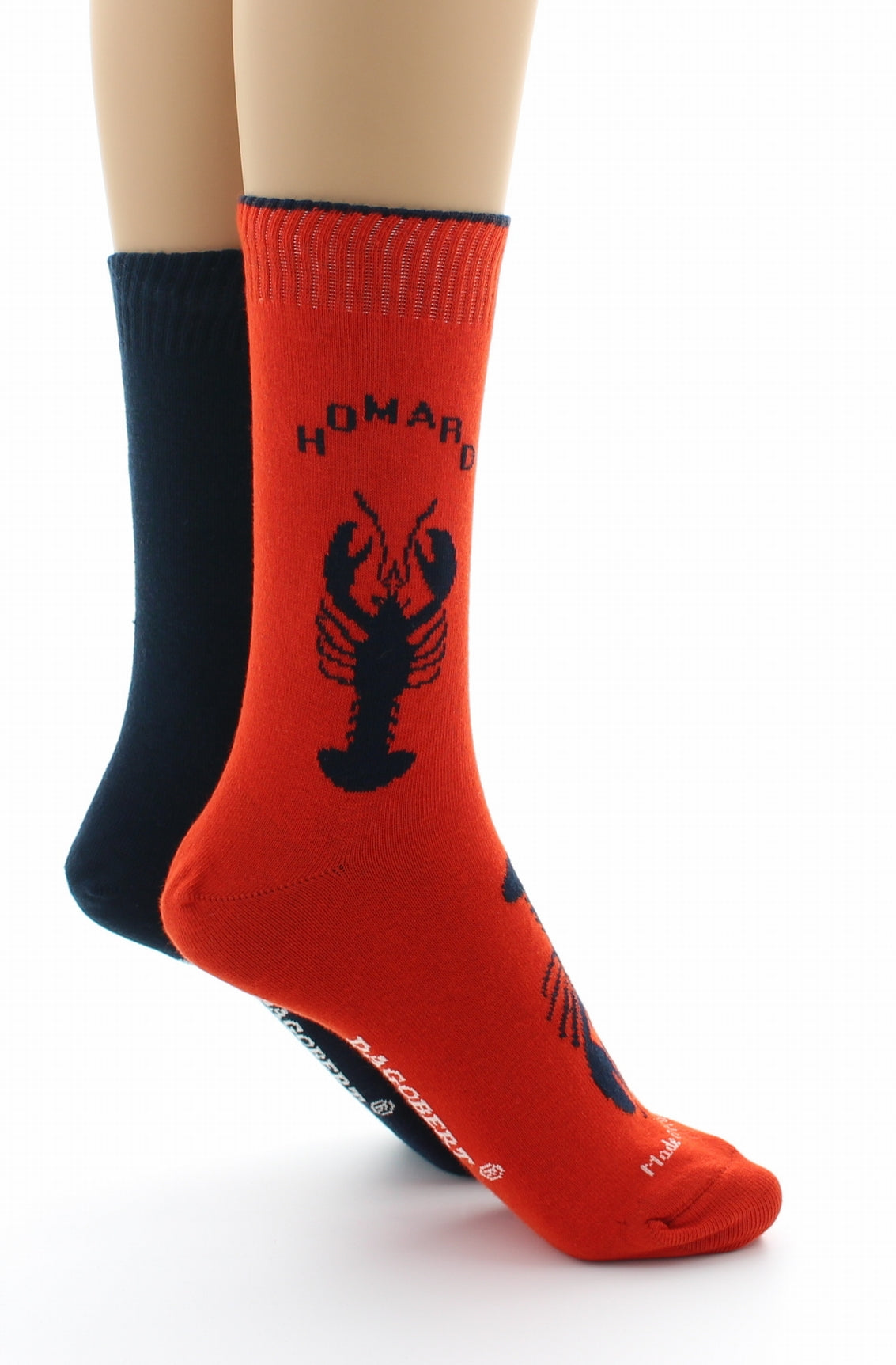 Doubles chaussettes réversibles Homard Minium Intérieur Marine MINIUM-MARINE