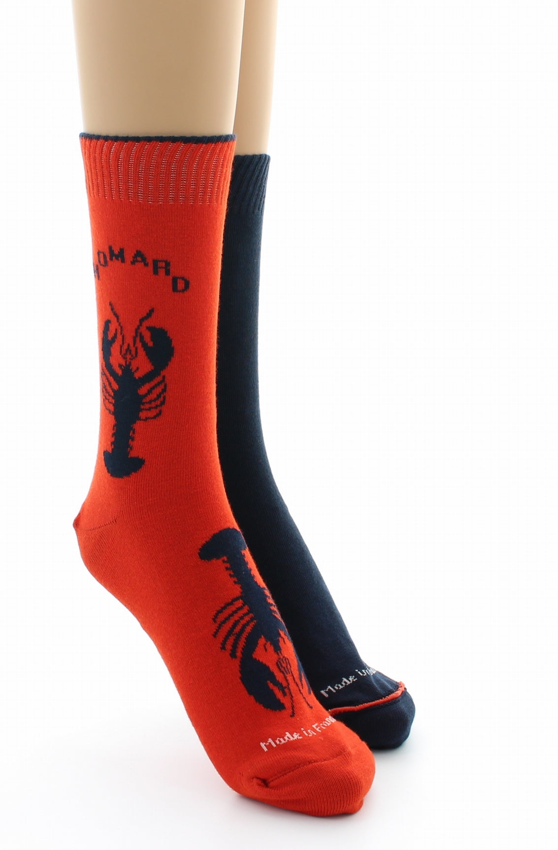 Doubles chaussettes réversibles Homard Minium Intérieur Marine MINIUM-MARINE