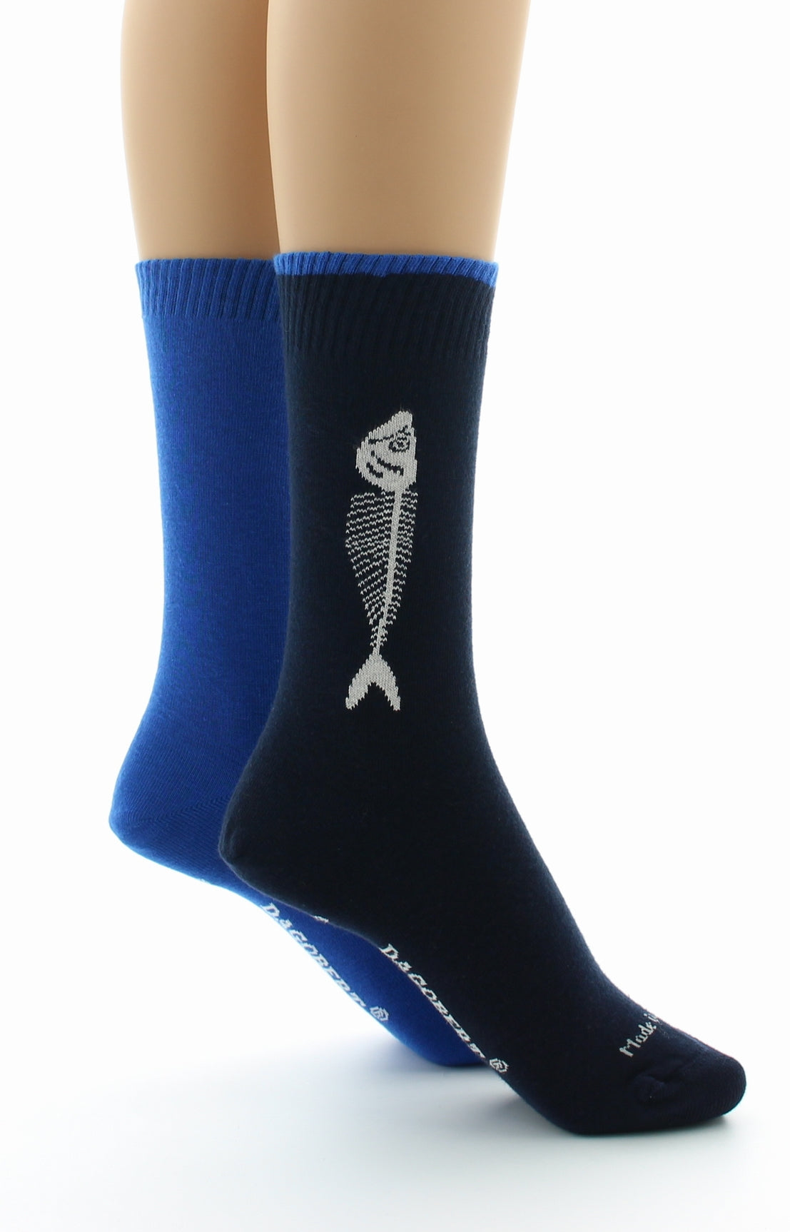 Doubles chaussettes réversibles Sardine Marine Intérieur Bleu royal MARINE-BLEU ROYAL