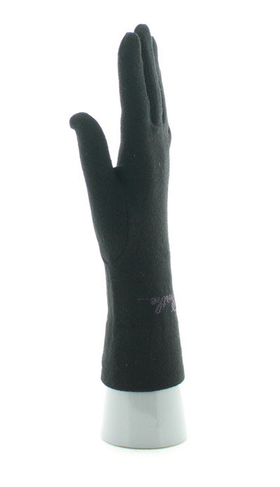 Gants cachemire noir NOIR