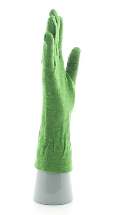 Gants cachemire vert VERT