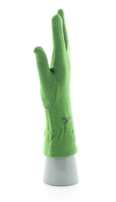 Gants cachemire vert VERT