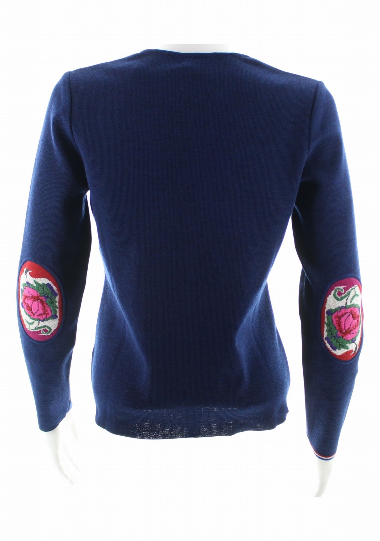 Gilet femme Berthe Bleu royal Fleurs de Rose BLEU ROYAL