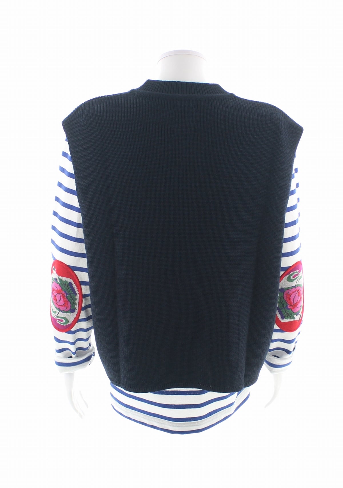 Gilet sans manches mixte marine en laine MARINE
