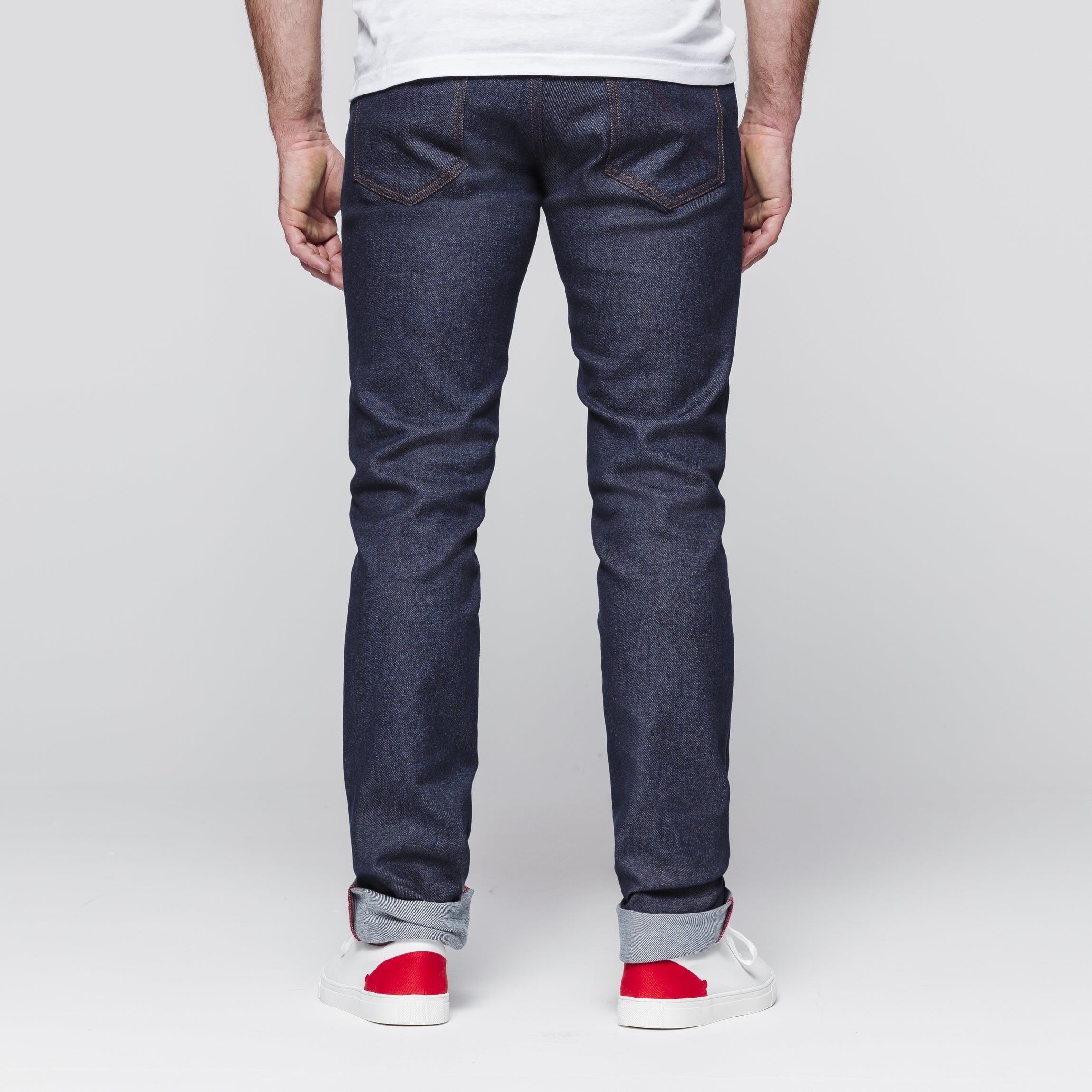 Jean ajusté 103 SuperDenim Flex indigo brut 