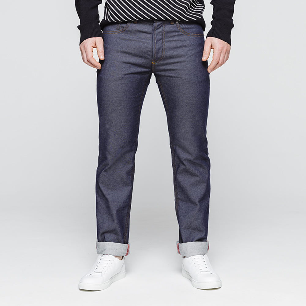 Jean droit 101 SuperDenim indigo brut UNI4