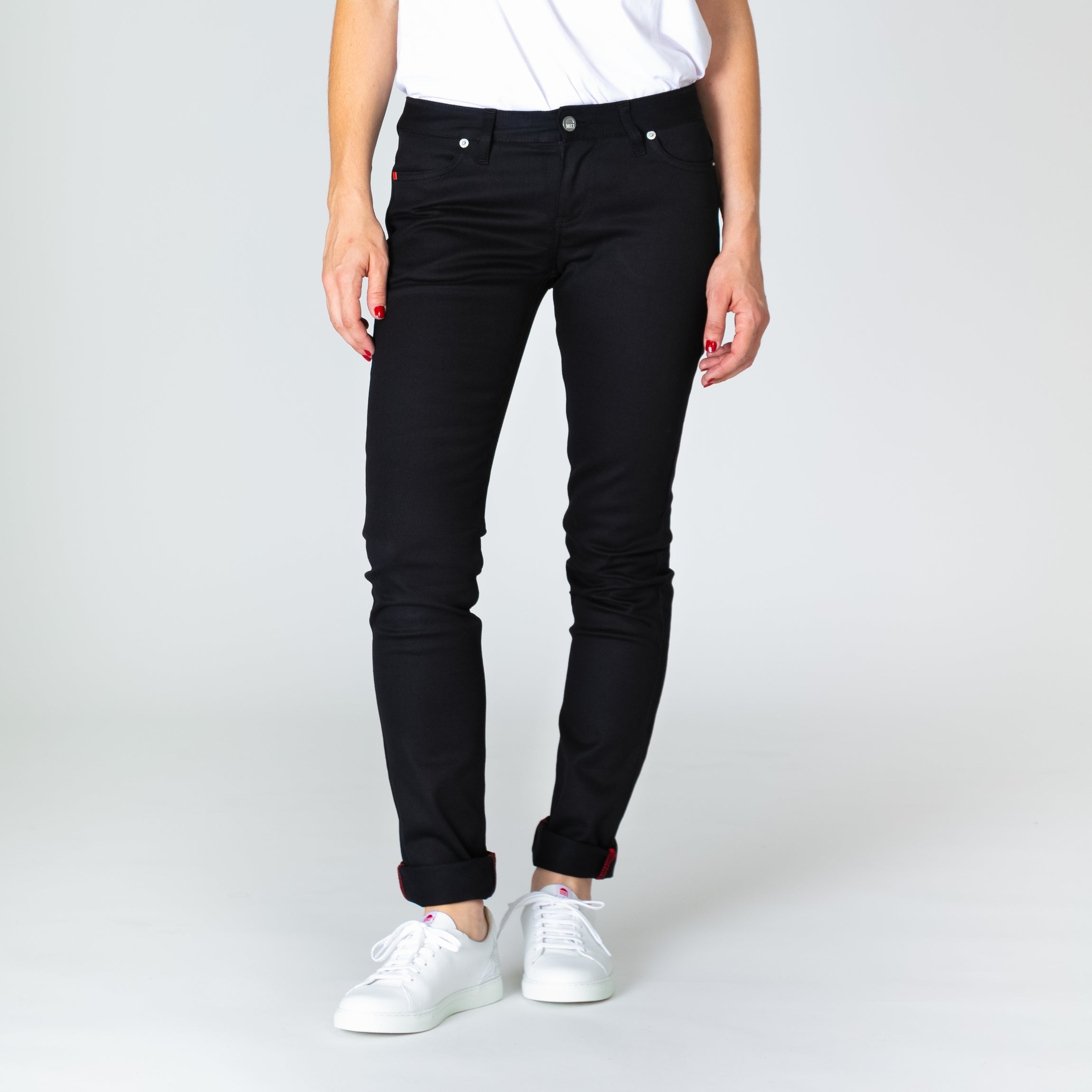 Jean fuselé 204 FiliDenim Flex noir 