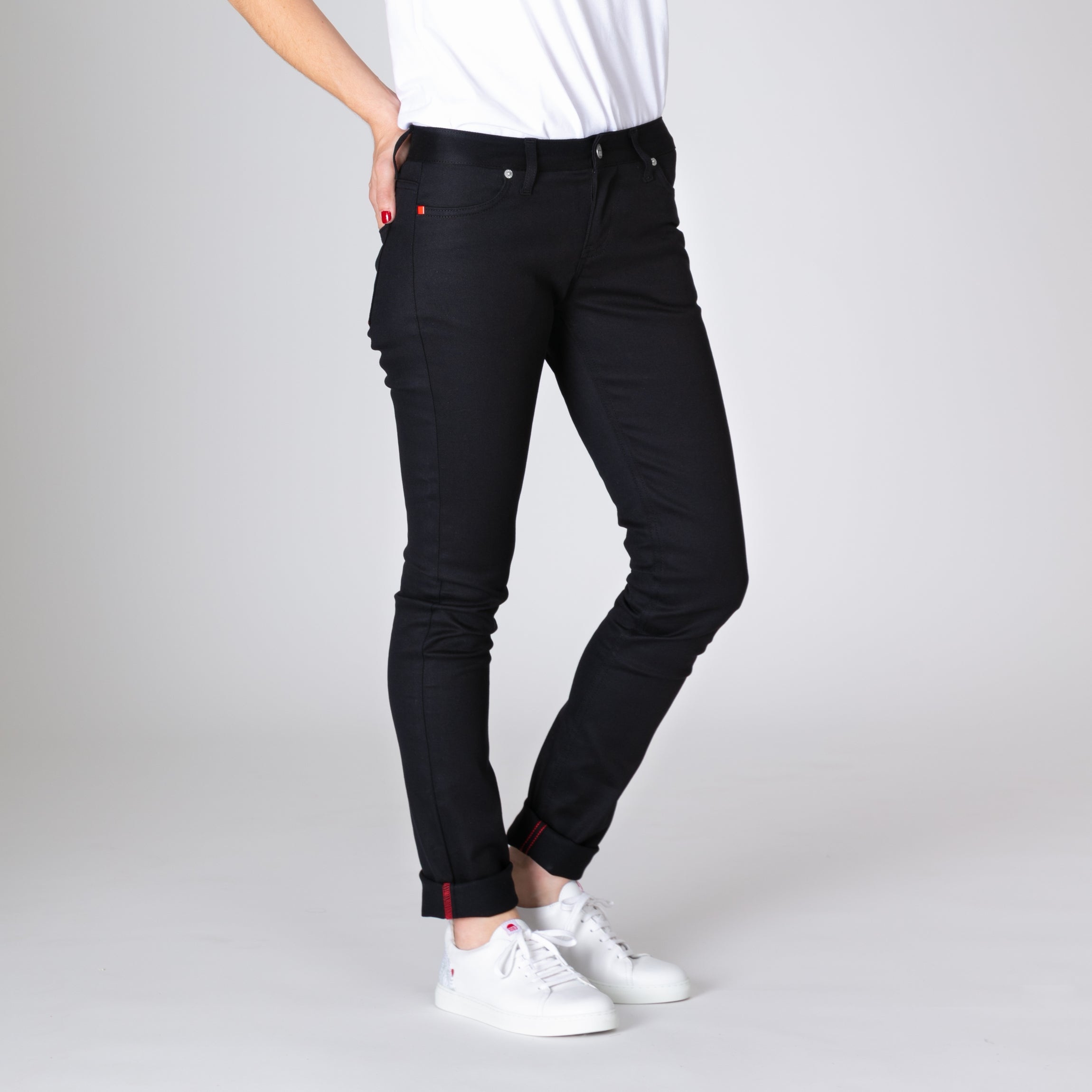 Jean fuselé 204 FiliDenim Flex noir 