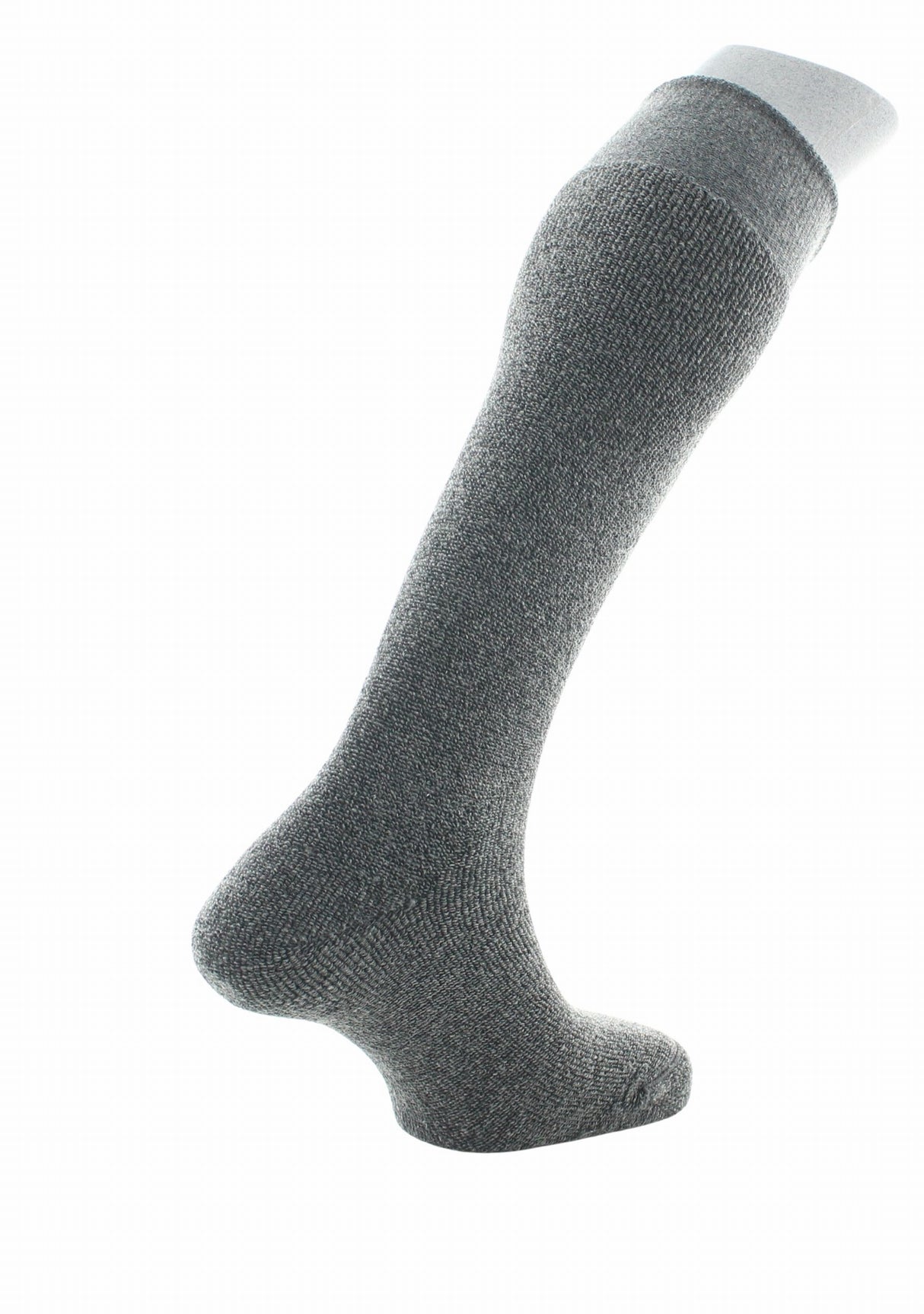 Mi-bas laine et bouclette Perrin Gris GRIS