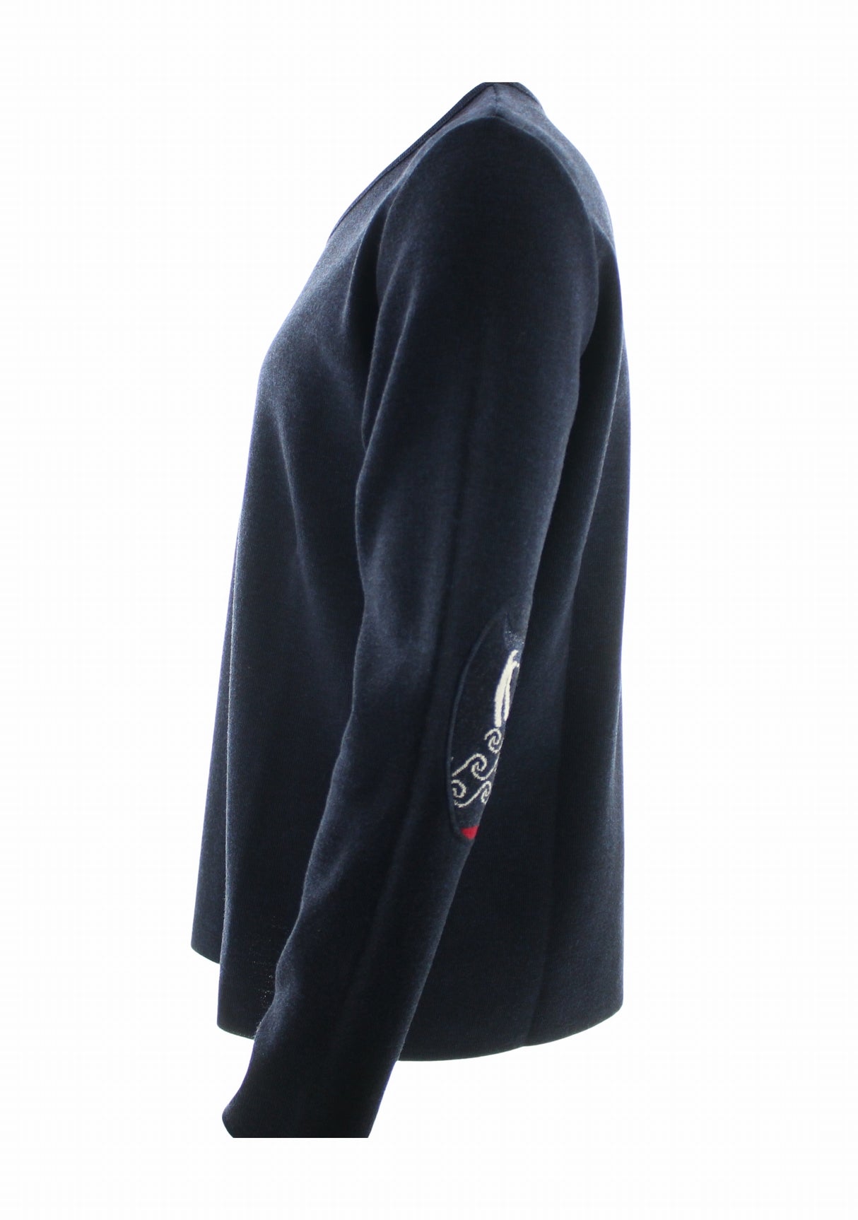 Pull marin homme col V Berthe La Baleine MARINE