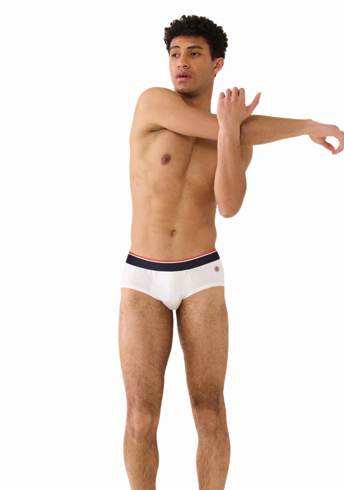 Terrible white cotton men's briefs - Main Image