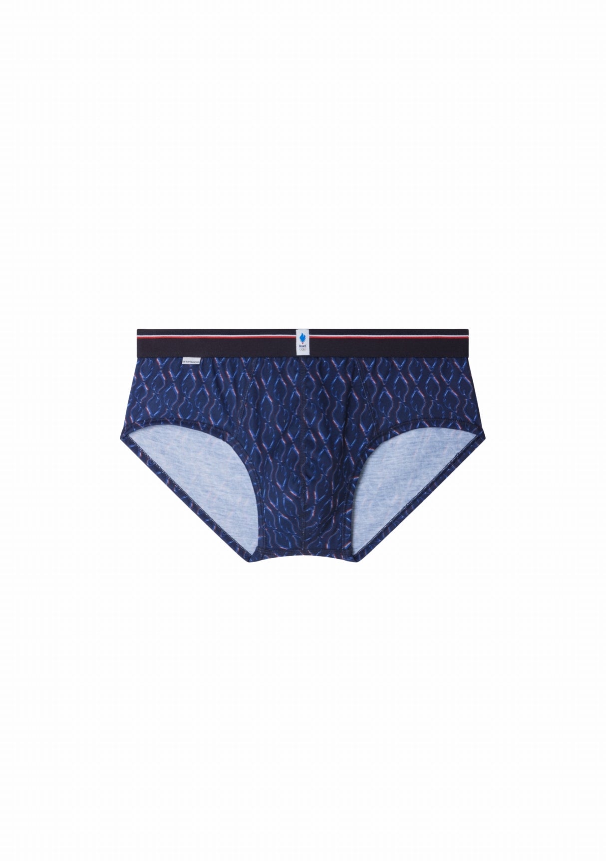 Slip homme coton Terrible coq bleu/blanc/rouge JO 2024 MARINE