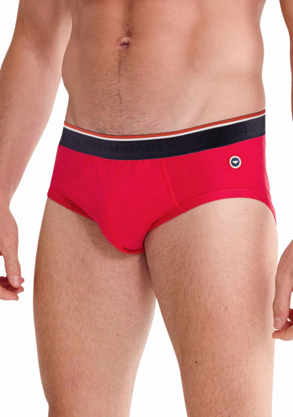 Slip homme coton Terrible rouge ROUGE