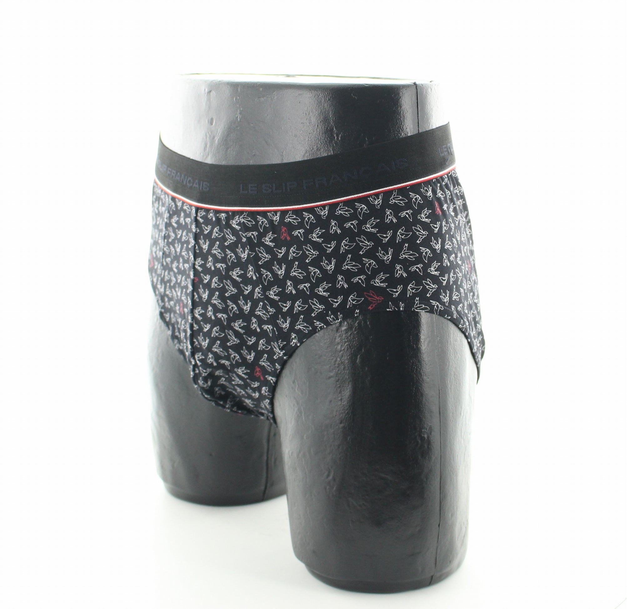 Slip homme microfibre "bird" noir BIRD