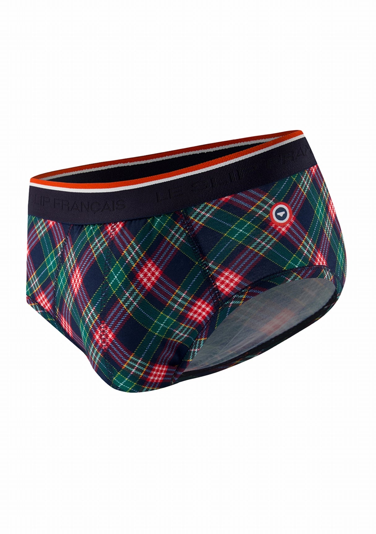 Slip homme Terrible Tartan Vert Sapin Le Slip Français TARTAN VERT SAPIN
