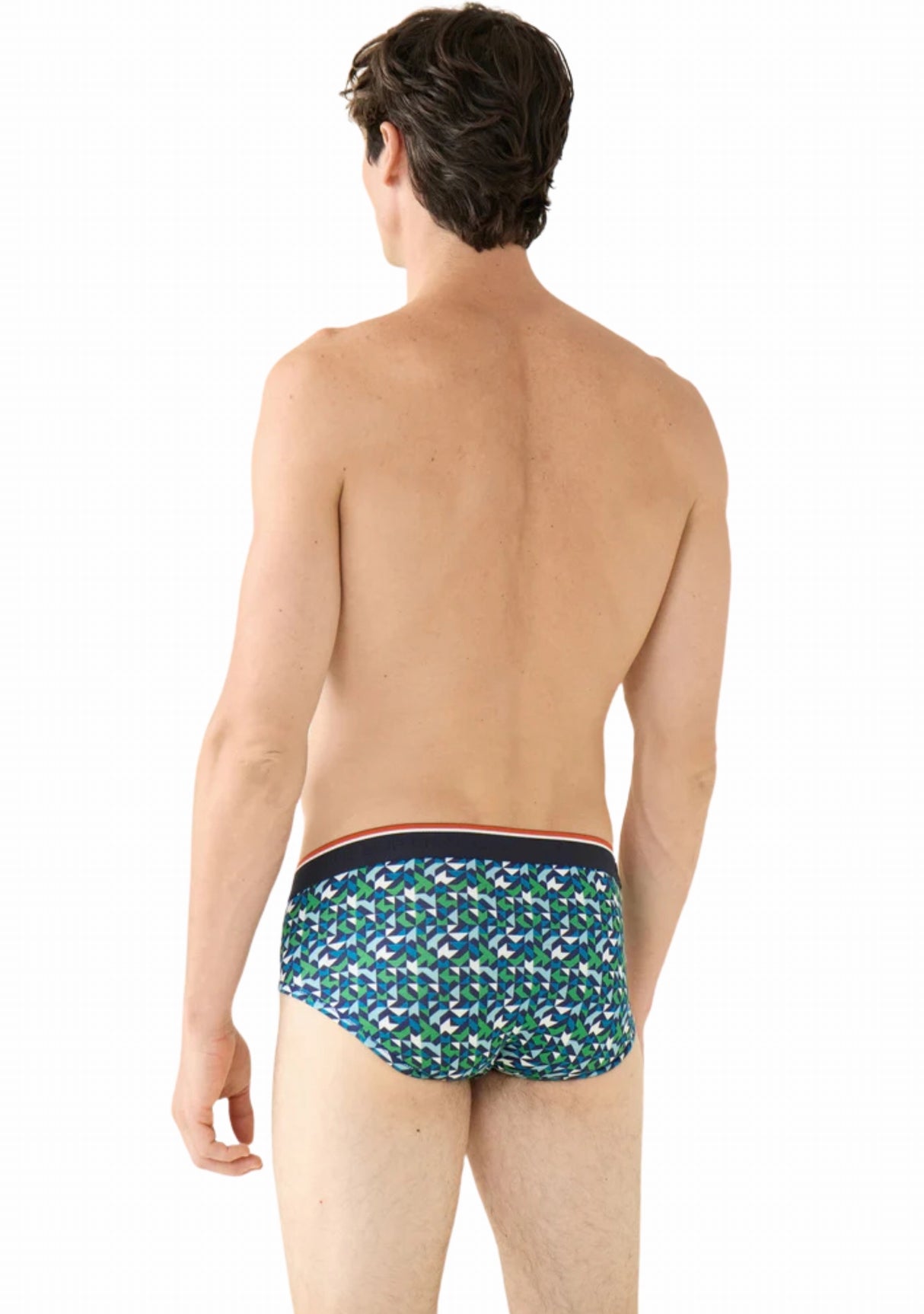 Slip homme Terrible Mosaïque Indigo Le Slip Français INDIGO